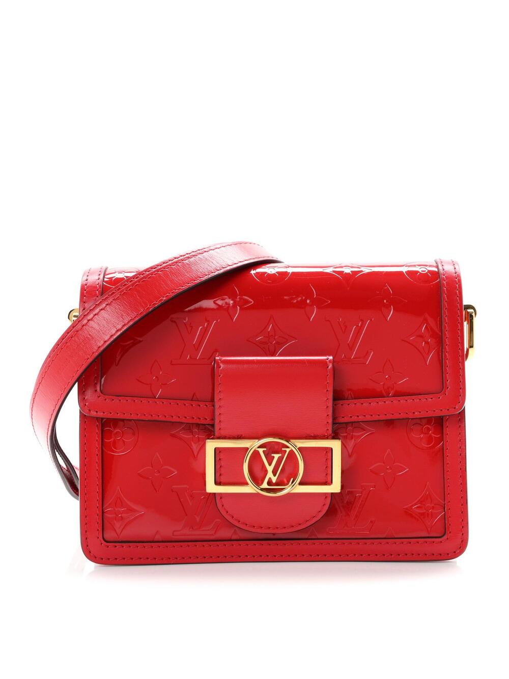 Louis Vuitton Vernis Dauphine Mini Red #329726L15B